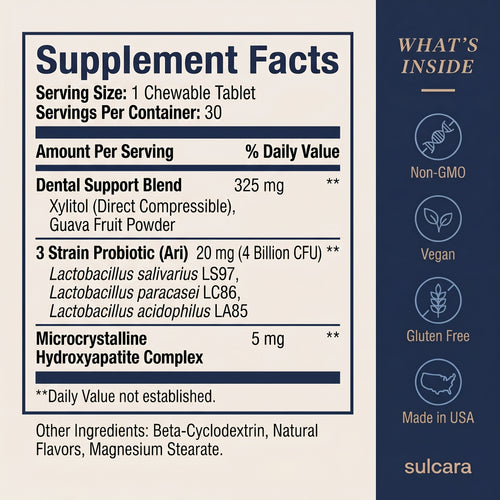 Oral Probiotic Chewable