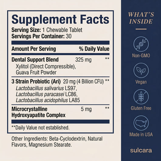 Oral Probiotic Chewable